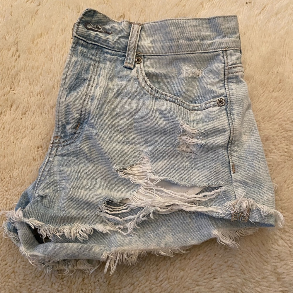American eagle Tom girl shortie jean shorts